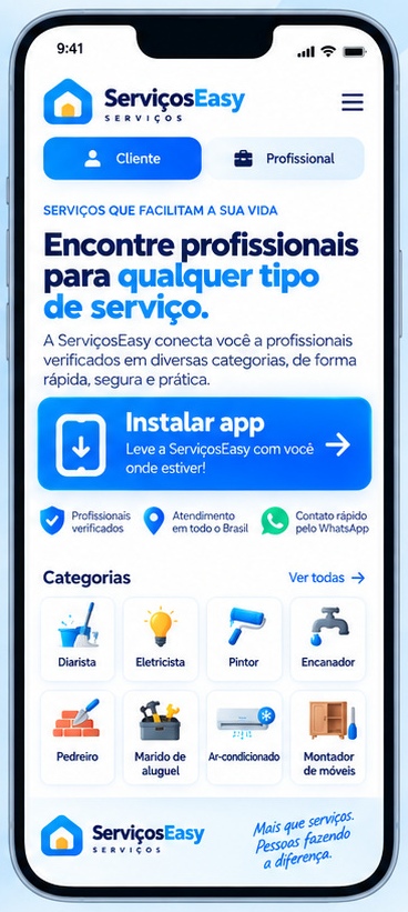 ServiçosEasy no celular